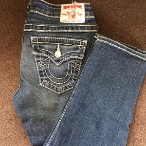 True Religion denim Capri